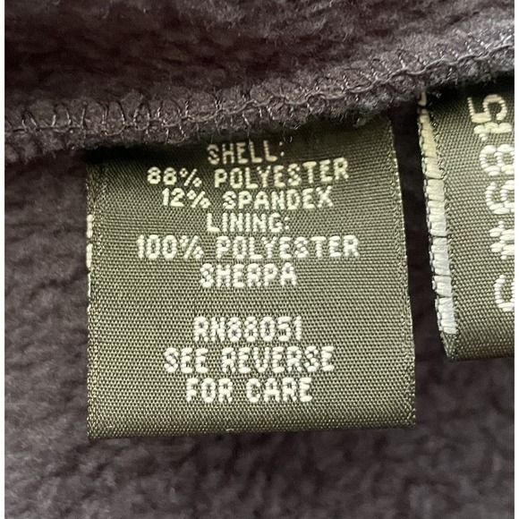 Tri-Mountain Performance Women's Micro Fleec Ascent Jacket Navy Small EUC - Picture 6 of 8